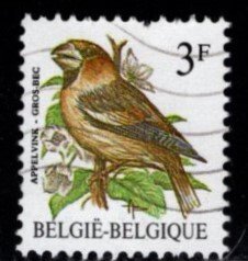 Belgium -  #1219 Birds - Used