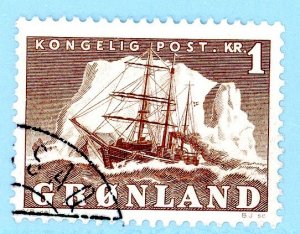 Greenland, Scott #36, Used