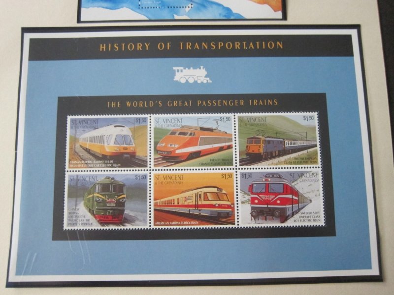 St Vincent 1995 Sc 2215 Train MNH