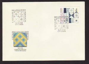 Portugal Tiles 1985 U/A FDC BIN 1405