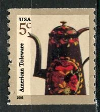 USA; 2002: Sc. # 3612  Used Perf. 9 3/4 Coil  Single Stamp