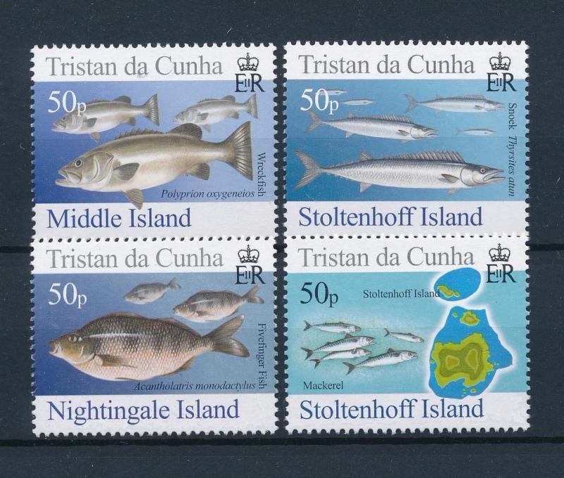 [48252] Tristan da Cunha 2006 Marine life Fish from set MNH