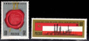 Poland Scott 1317-1318 stamp set