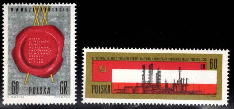 Poland Scott 1317-1318 stamp set