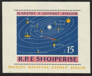 Albania Stamp 786  - Solar System