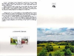 Lithuania 2012 Europa CEPT Visit to Lithuania limited edition booklet