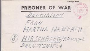 1944, Letter Sheet Fm German POW in France to Germany, See Remark (C2134)