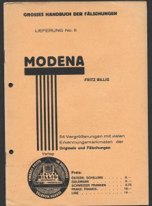 Doyle's_Stamps: Modena (Italian State) Issues, Billig