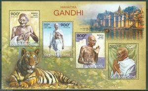 CENTRAL AFRICA  2014 MAHATMA GANDHI  SHEET MINT NH