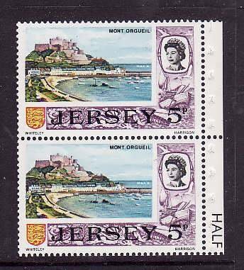Jersey-Sc#42a- id6-unused NH booklet pane-Mont Orgueil-1971-