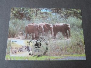 Sri Lanka 1986 Sc 8036 Post Card