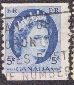 Canada -  341 1954 Used