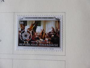 Rwanda 1962-1980  Mint/Used Stamp Collection on Scott Int Alb Pgs