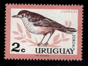 Uruguay Scott 695 MNH** Rufous-bellied Thrush stamp