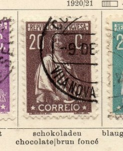 Portugal 1920-21 Early Issue Fine Used 20c. NW-178063