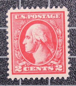 Scott 528 - 2 Cents Washington - MNH - Nice Stamp PSAG Cert 90 SCV - $65.00