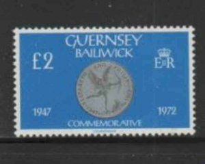GUERNSEY #203 1980 2/ COIN MINT VF NH O.G