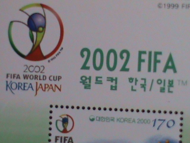 ​KOREA 2002-FIFA-WORLD CUP SOCCER CHAMPIONSHIPS -STADIUMS: MNH S/S VERY FINE