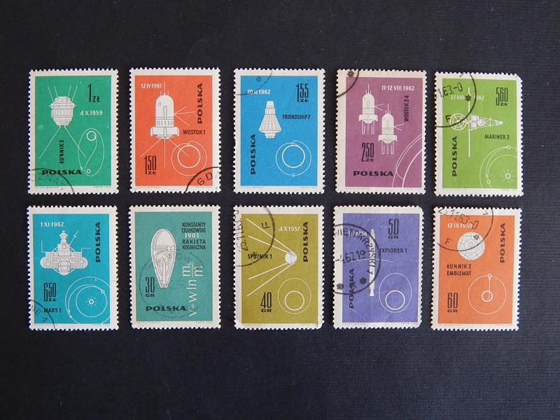 Space, series, Poland, 1962, (10-SR)