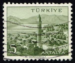 Turkey #1297 View of Antalya; Used (0.25)