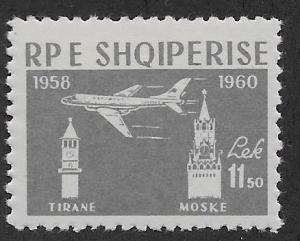 ALBANIA SC# 576 FVF/MOG 1960