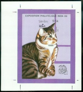 EDW1949SELL : LAOS 1989 Scott #914 Cats. Scarce Imperforated S/S. VF, Mint NH.