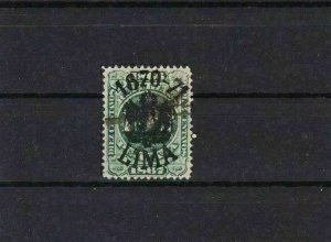 PERU PROVINCE OVERPRINT 1871- 73  REVENUE STAMP  REF 6033