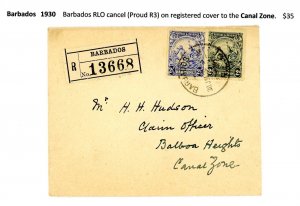 Barbados 1930 Cover