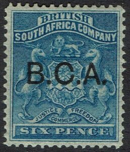 BRITISH CENTRAL AFRICA 1891 ARMS 6D