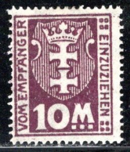 Danzig - Scott # J21, mint hr