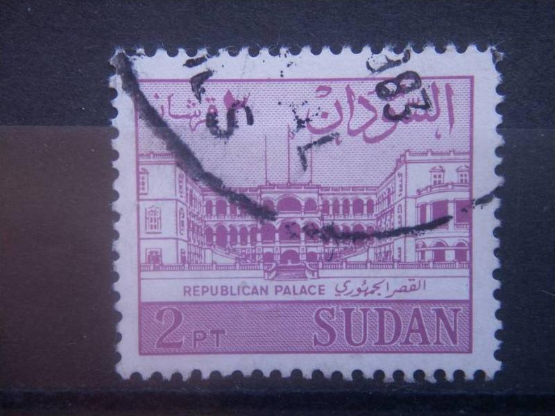 SUDAN, 1962, used 2p, Palace Scott 149