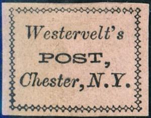 Westervelts Local Stamp 