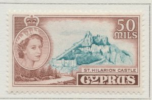 1955 British Protectorate CYPRUS 50mMH* Stamp A29P5F31030-