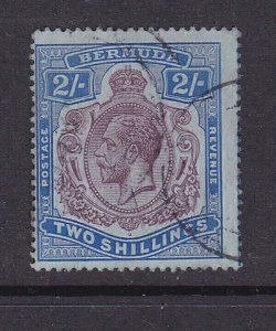 Bermuda 1927 KGVI SG 88b Broken Crown & Scoll FU Cat.?350