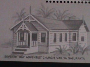 ​SAMOA STAMP-1979 SC# 520a CHRISTMAS-ANGLICAN CHURCH-APIA MNH STAMP SHEET