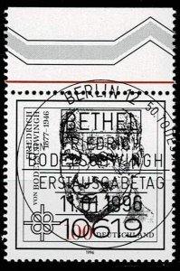 Germany 1996, Sc.#1916 used,50th Death Anniv. of Friedrich von Bodelschwingh