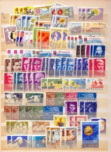 ROMANIA Mid/Modern Used Accumulation (Appx 500 Items) (AED 738