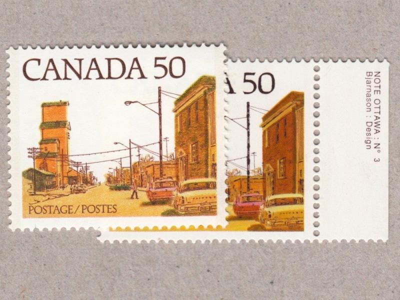 a. MULTI-Variety = COLOUR, DENT, PLATE = Canada 1978 #723A / 723Aiii MNH [ec124]