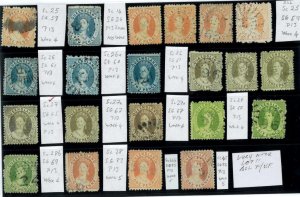 aa5624 - Australia QUEENSLAND - STAMP - Very nice LOT of USED STAMPS