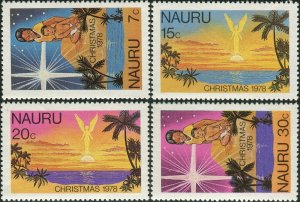 Nauru 1978 SG193-196 Christmas set MNH