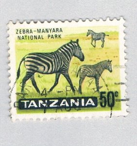 Tanzania 11 Used Zebra 1965 (BP87011)