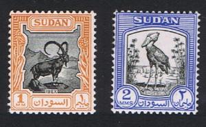 Sudan Ibex Whale-headed Stork 2v SG#123/24