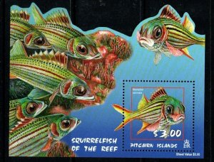 PITCAIRN ISLANDS SGMS655 2003 SQUIRREL FISH MNH