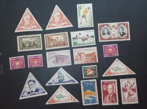 MONACO  Stamp Lot MNH OG MINT Unused Unposted T151