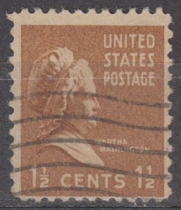 U.S. Scott #805 1938 Used