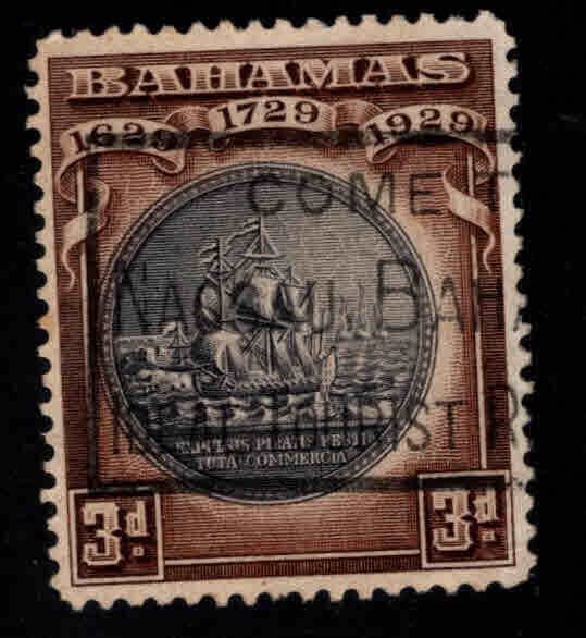 BAHAMAS Scott 86 Used Seal of Bahamas stamp