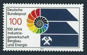 Germany 1588,MNH.Mi 1436. Trade Union of the Mining and Power Industries,1989.