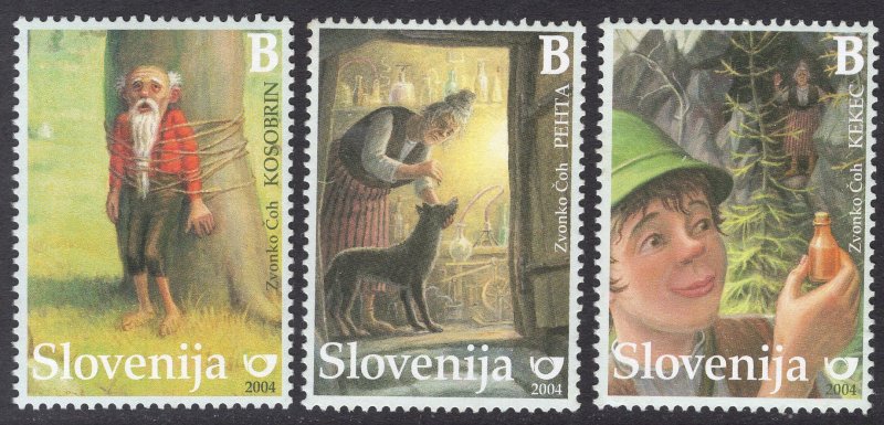 SLOVENIA SCOTT 553-555