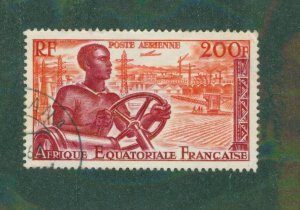 French Equatorial Africa C41 USED BIN $2.00