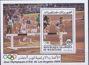 Mauritania 1984 MNH Stamps Souvenir Sheet Scott C228 Sport Olympic Games